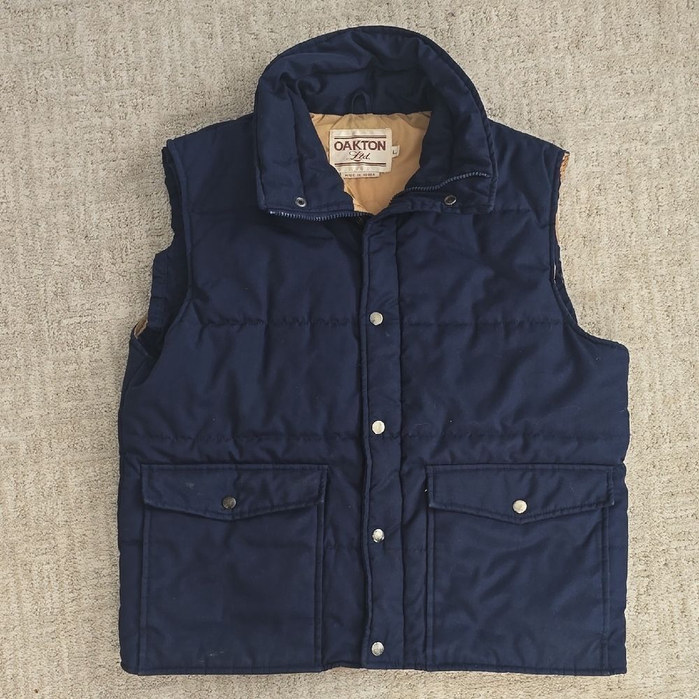 Men's Navy Vest